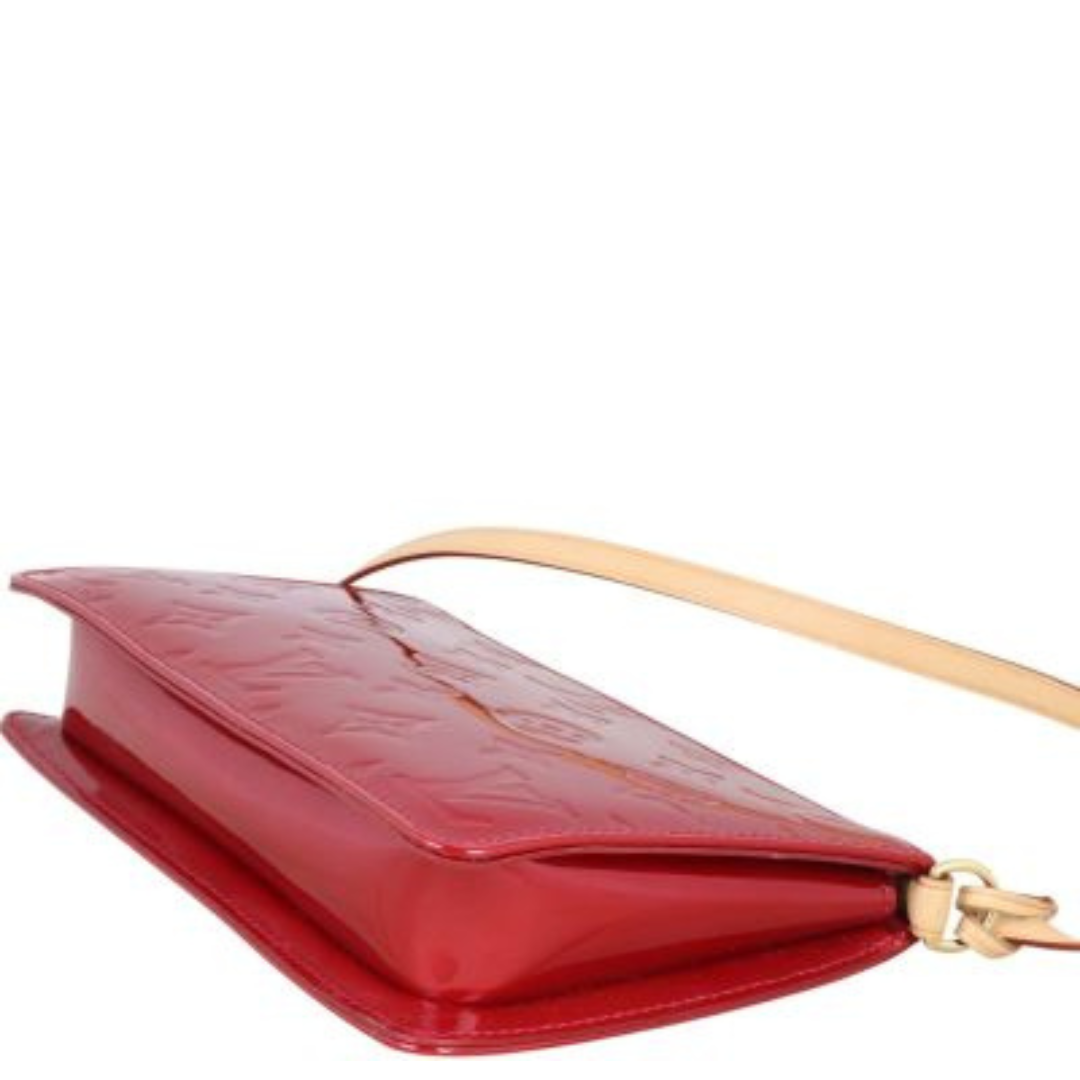 Red Louis Vuitton Pochette Handbag