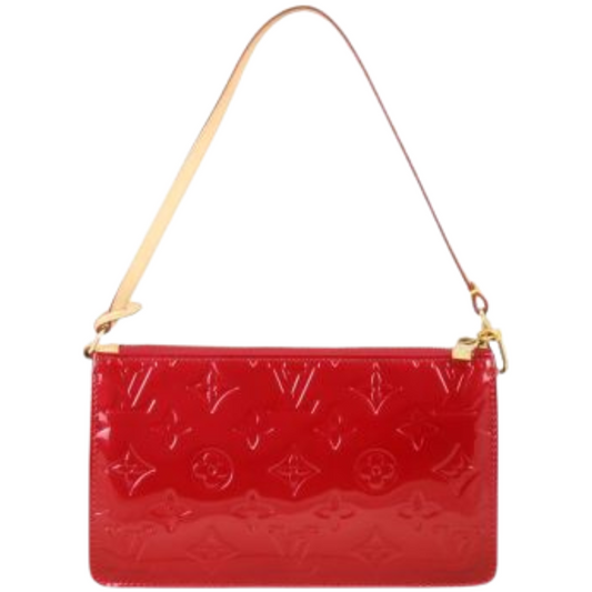 Red Louis Vuitton Pochette Handbag