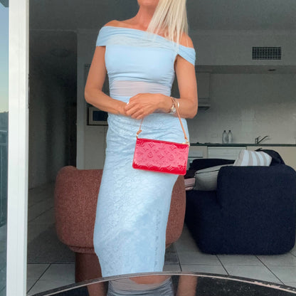Louis Vuitton Red Pochette Handbag