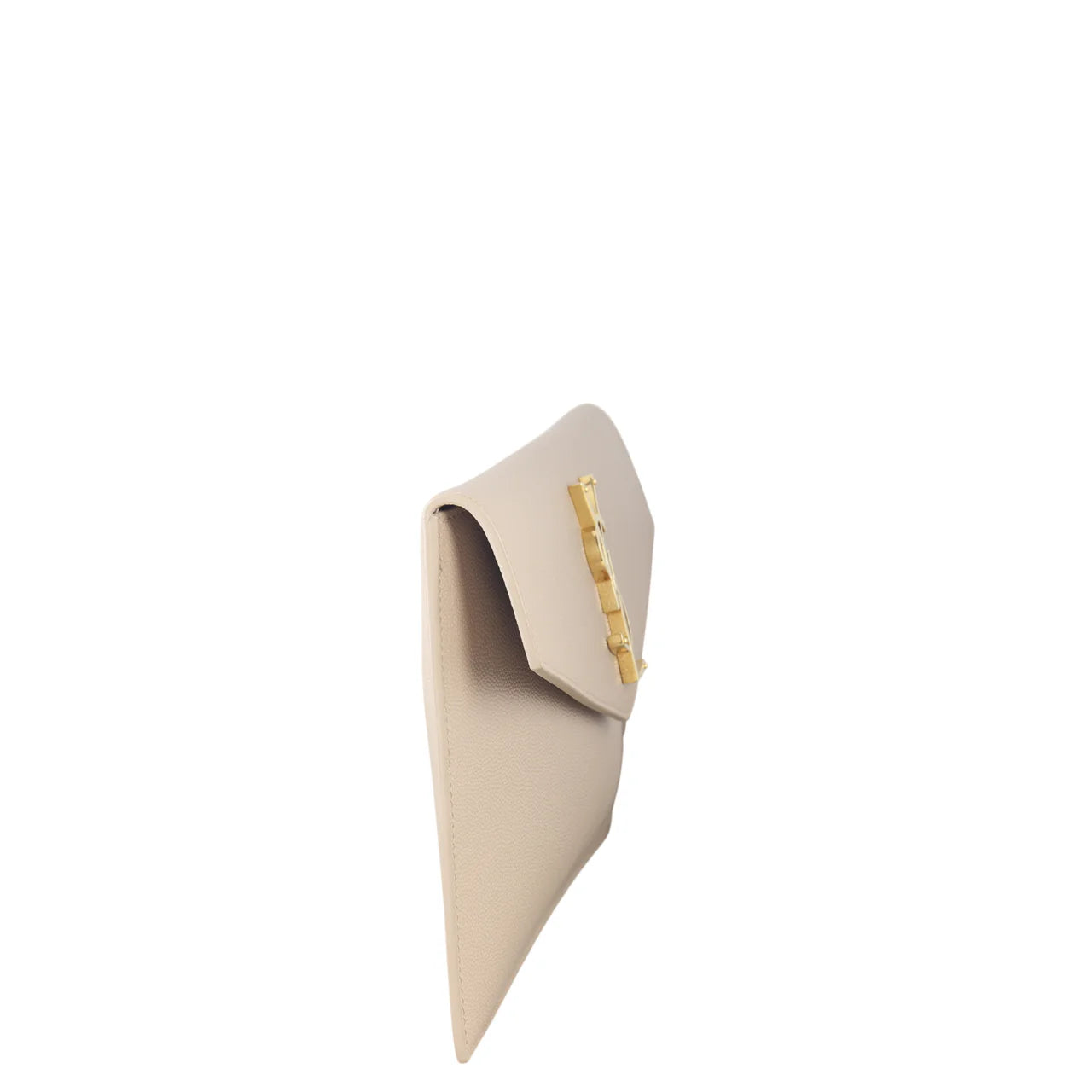 YSL Beige Uptown Pouch