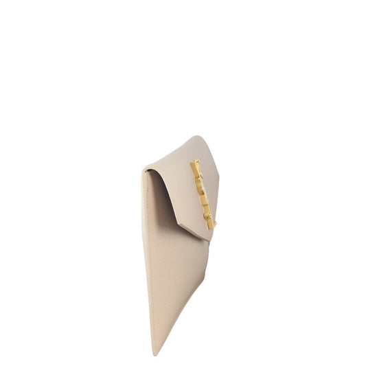 YSL Beige Uptown Pouch
